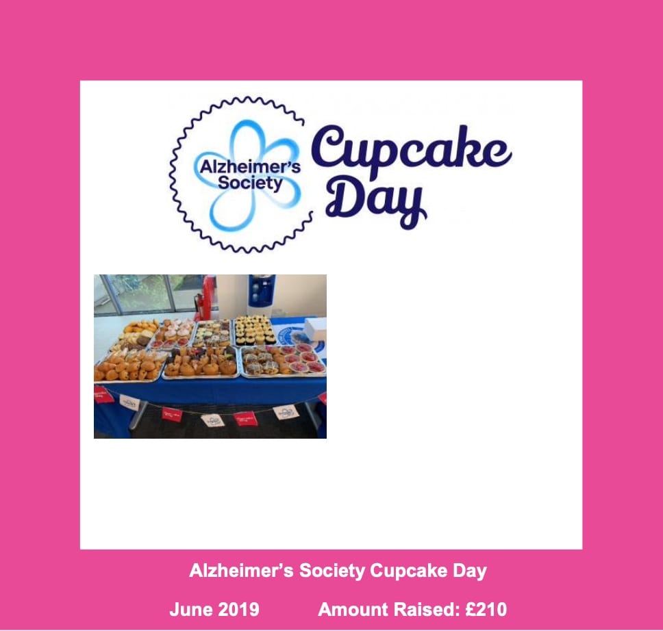Alzheimers Soceity Cupcake Day 2019 Mobile